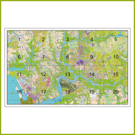 주문 제작 _ 평택시 지번현황도 [인덱스 선택]  전화로만 주문 가능