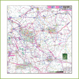 여주이천 개발계획도 [ 롤스크린/ 大 ]