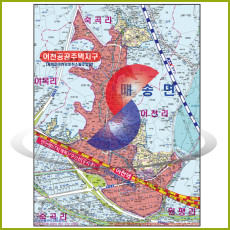 어천역세권종합안내도(확대판)/종이(코팅)63cmX83cm