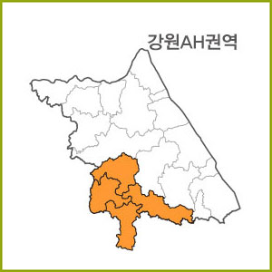 강원 AA~AH 권역  [ 구매옵션에서 선택 가능 ]