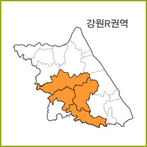 강원 K ~ T 권역  [ 구매옵션에서 선택 가능 ]
