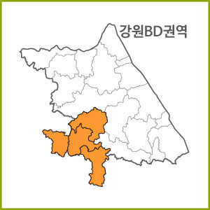 강원 BA ~BF 권역 [ 구매옵션에서 선택 가능 ]