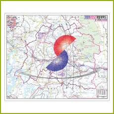 보은군 개발계획도 [ 롤스크린 / 大 ]
