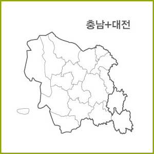 충북,충남,대전,세종 권역 [ 구매옵션에서 선택 가능 ]