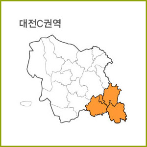 대전 B ~ J 권역  [ 구매옵션에서 선택 가능 ]