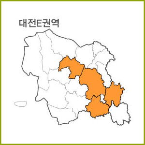 대전 B ~ J 권역  [ 구매옵션에서 선택 가능 ]