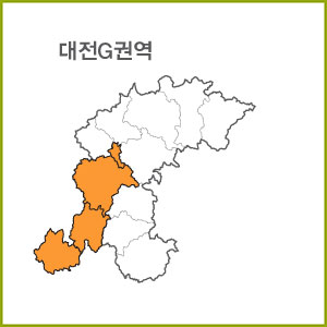 대전 B ~ J 권역  [ 구매옵션에서 선택 가능 ]