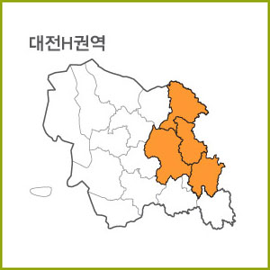 대전 B ~ J 권역  [ 구매옵션에서 선택 가능 ]