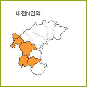 대전 K ~ Q 권역  [ 구매옵션에서 선택 가능 ]