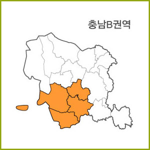충남 A ~ H 권역  [ 구매옵션에서 선택 가능 ]