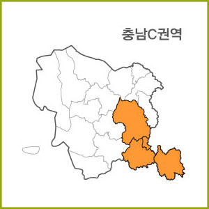 충남 A ~ H 권역  [ 구매옵션에서 선택 가능 ]