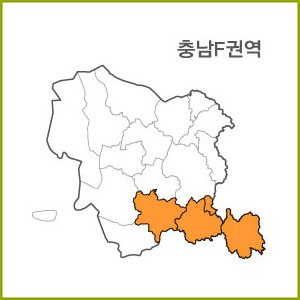 충남 A ~ H 권역  [ 구매옵션에서 선택 가능 ]