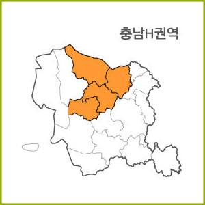 충남 A ~ H 권역  [ 구매옵션에서 선택 가능 ]