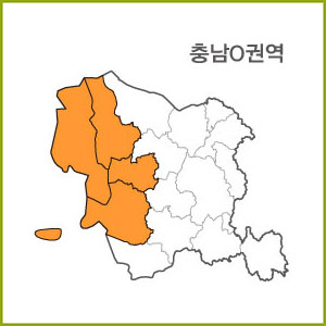 충남 I ~ R 권역  [ 구매옵션에서 선택 가능 ]