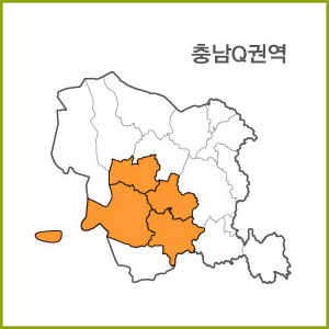 충남 I ~ R 권역  [ 구매옵션에서 선택 가능 ]