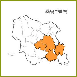 충남 S ~ Z 권역  [ 구매옵션에서 선택 가능 ]
