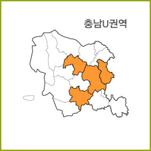 충남 S ~ Z 권역  [ 구매옵션에서 선택 가능 ]