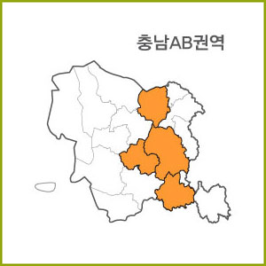 충남 AA ~ AJ 권역  [ 구매옵션에서 선택 가능 ]