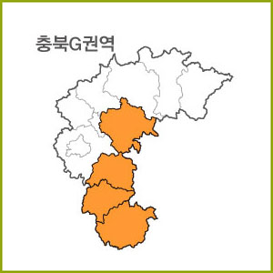 충북 A ~ M 권역  [ 구매옵션에서 선택 가능 ]