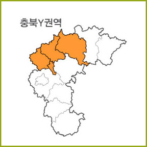 충북 U ~ Z 권역  [ 구매옵션에서 선택 가능 ]