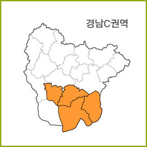 경남 A ~I 권역 [ 구매옵션에서 선택 가능 ]