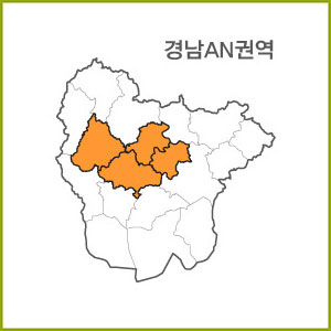 경남 AJ~AR 권역  [ 구매옵션에서 선택 가능 ]