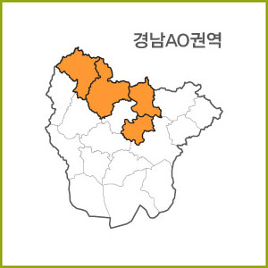 경남 AJ~AR 권역  [ 구매옵션에서 선택 가능 ]