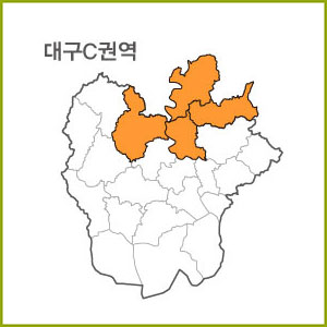 대구  A ~ J 권역  [ 구매옵션에서 선택 가능 ]