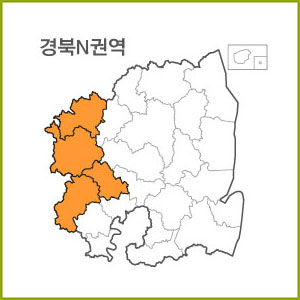 경북 I ~ Q 권역  [ 구매옵션에서 선택 가능 ]