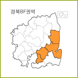 경북 BA ~ BI 권역  [ 구매옵션에서 선택 가능 ]