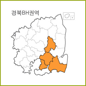 경북 BA ~ BI 권역  [ 구매옵션에서 선택 가능 ]