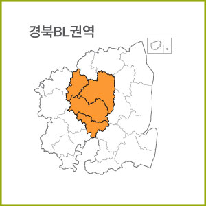 경북 BJ ~ BR 권역  [ 구매옵션에서 선택 가능 ]