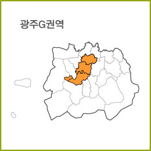 광주  A ~ N 권역  [ 구매옵션에서 선택 가능 ]
