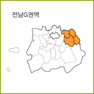 전남 A ~ H 권역  [ 구매옵션에서 선택 가능 ]