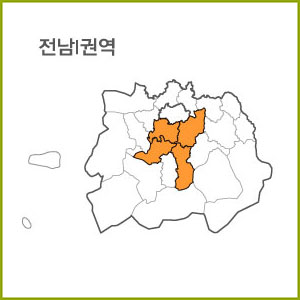 전남 I ~ P 권역  [ 구매옵션에서 선택 가능 ]
