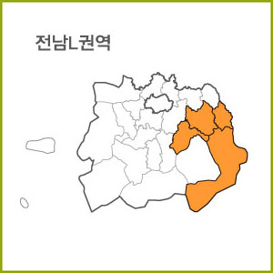 전남 I ~ P 권역  [ 구매옵션에서 선택 가능 ]