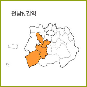 전남 I ~ P 권역  [ 구매옵션에서 선택 가능 ]