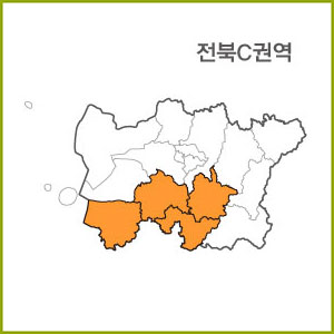 전북 A ~ H 권역  [ 구매옵션에서 선택 가능 ]
