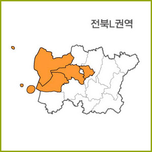 전북 I ~ R 권역  [ 구매옵션에서 선택 가능 ]