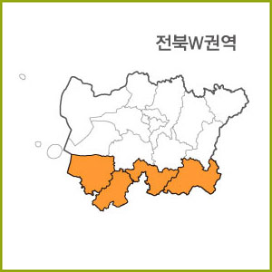 전북 S ~ Z 권역  [ 구매옵션에서 선택 가능 ]