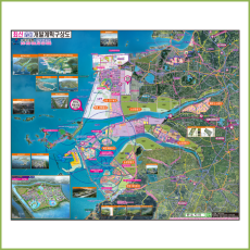 최신군산(새만금)개발계획도(위성)