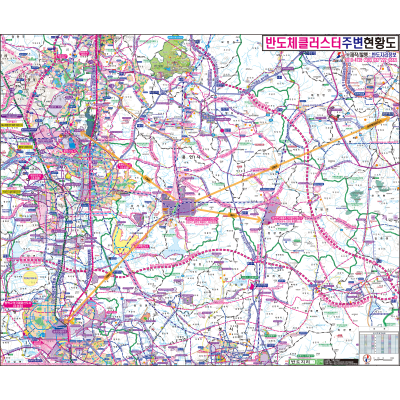 반도체클러스터주변현황도 [ 롤스크린 / 大 ]